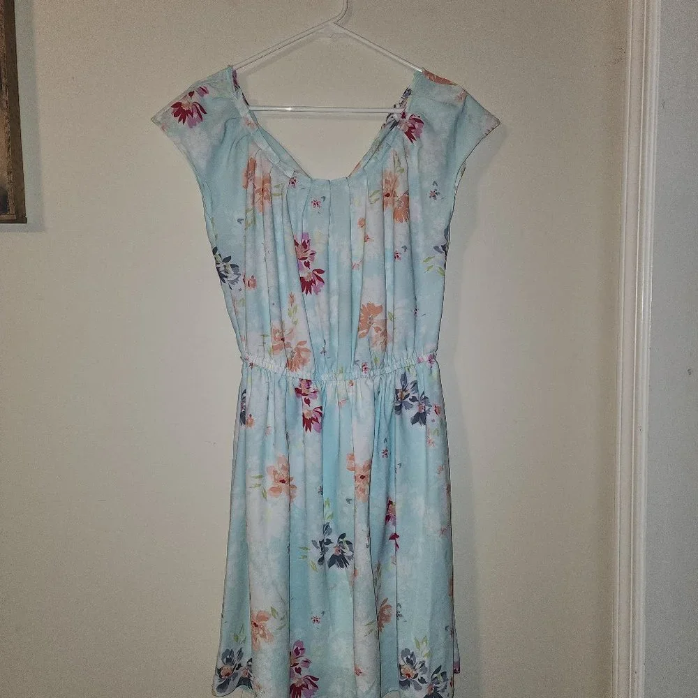 Women's Lauren Conrad Summer Mini Dress M - Picture 1 of 3